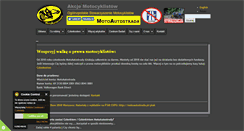 Desktop Screenshot of motoautostrada.pl